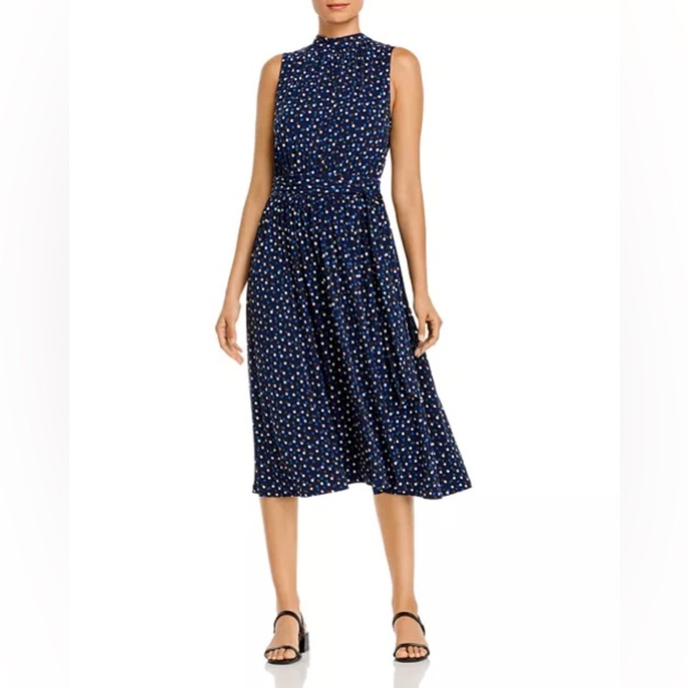 Leota - Mock Neck Midi Dress